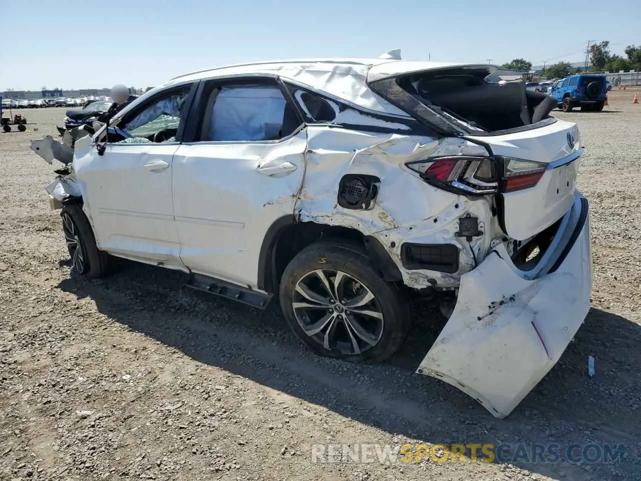 2 fotografías del automóvil dañado 2T2ZZMCA7KC120617 LEXUS RX350 2019