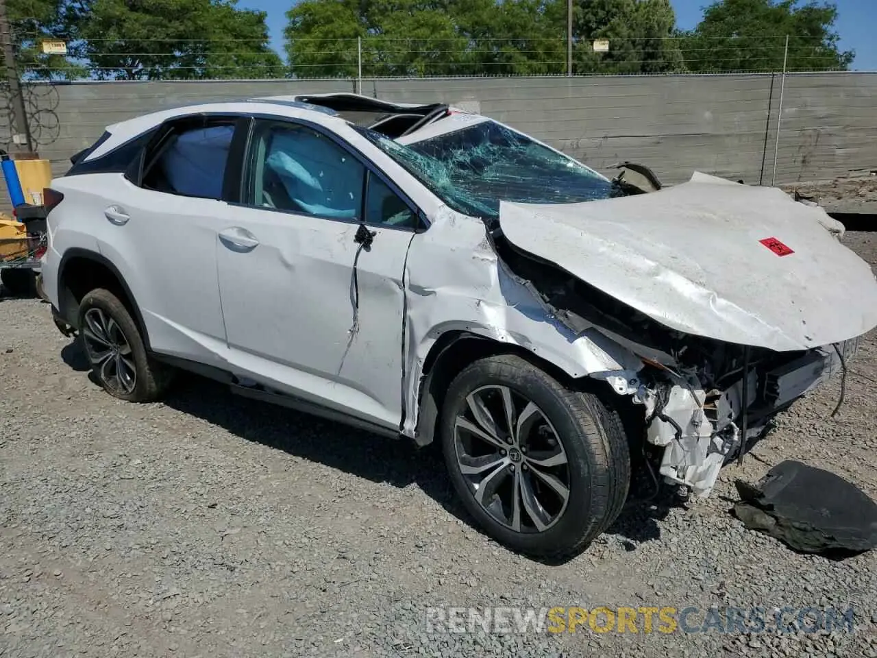 4 fotografías del automóvil dañado 2T2ZZMCA7KC120617 LEXUS RX350 2019
