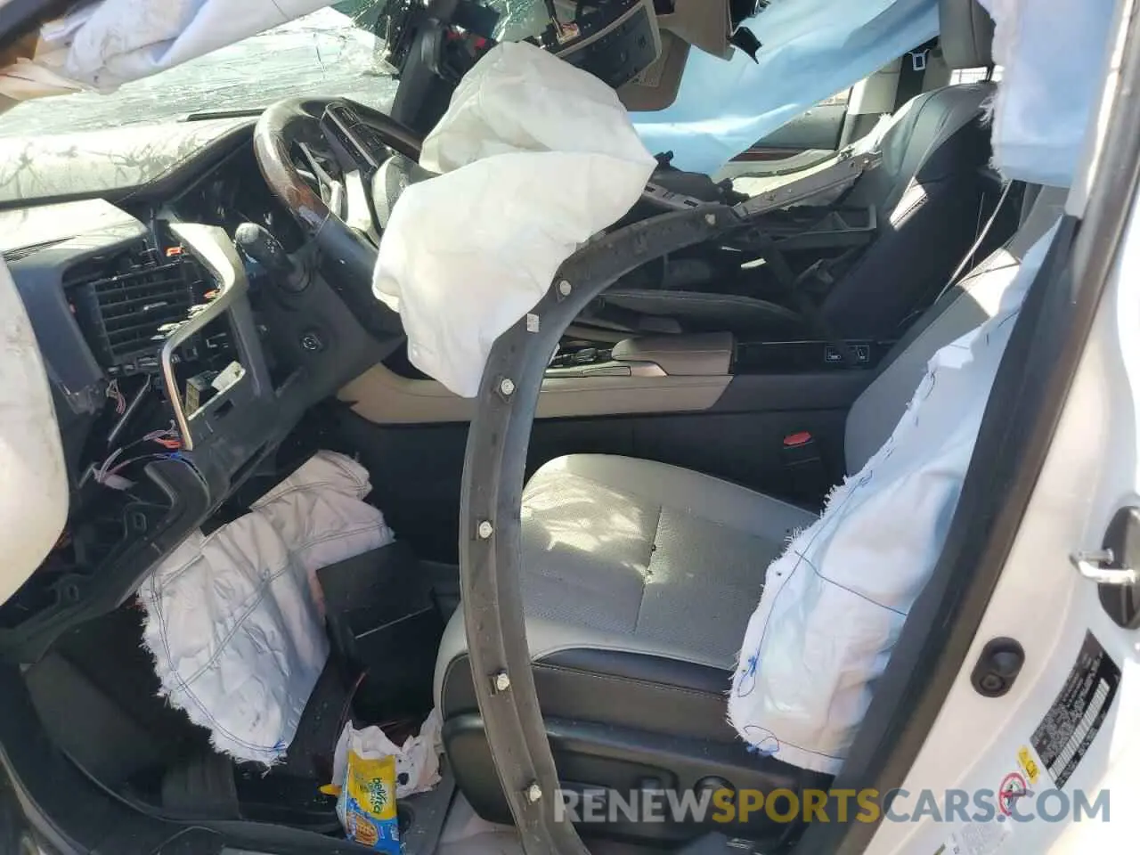 7 fotografías del automóvil dañado 2T2ZZMCA7KC120617 LEXUS RX350 2019