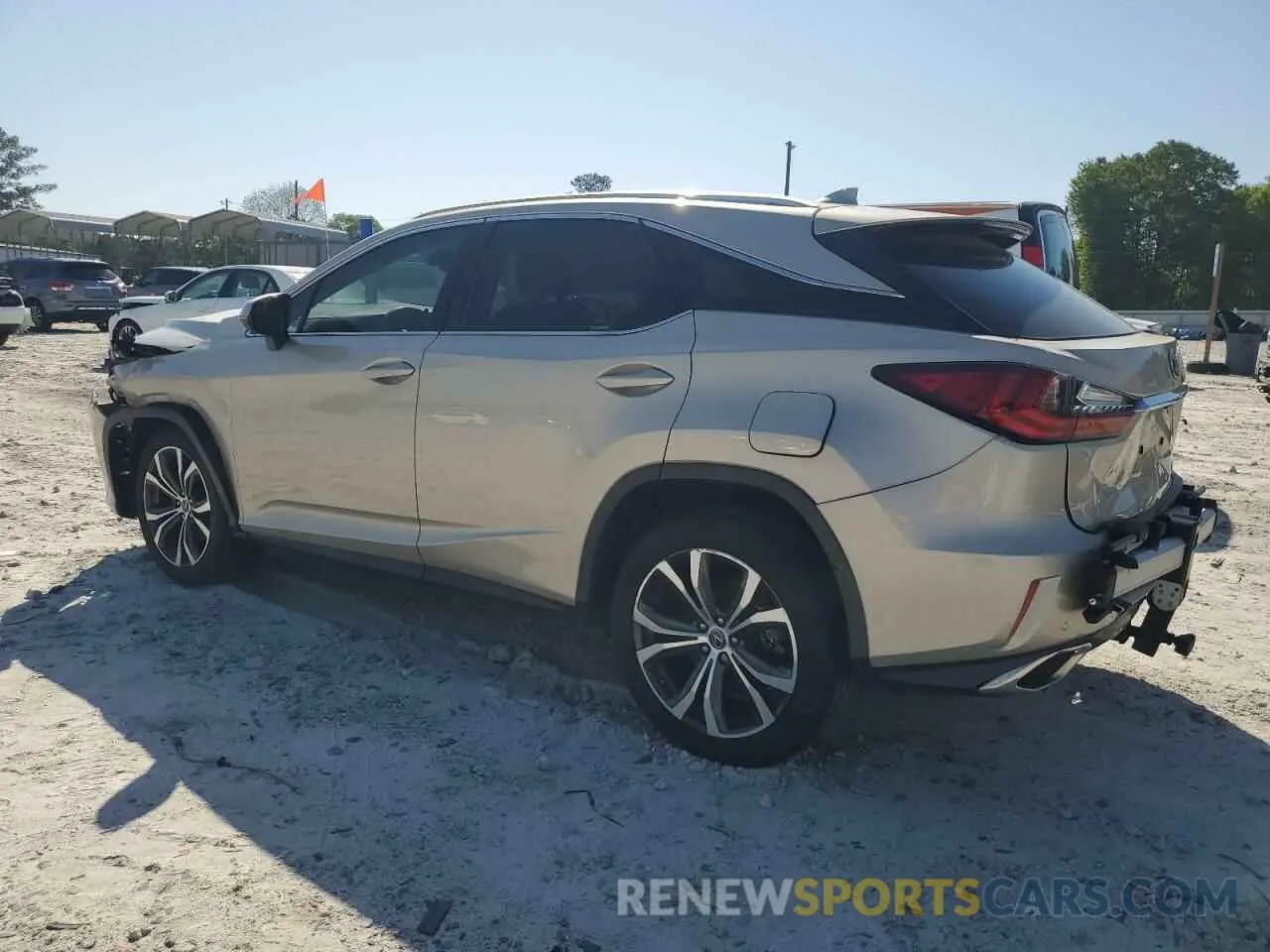 2 fotografías del automóvil dañado 2T2ZZMCA7KC124750 LEXUS RX350 2019