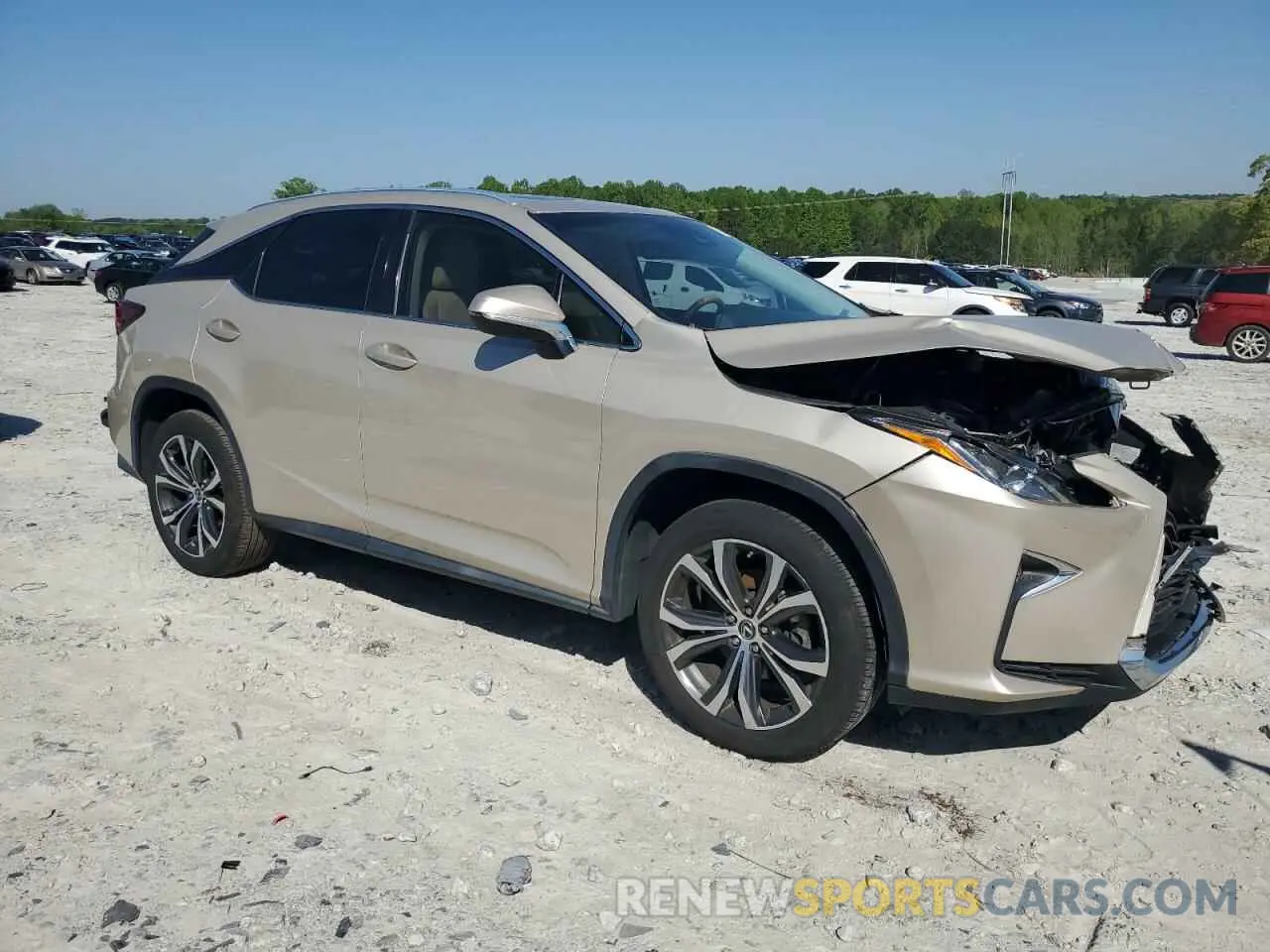 4 fotografías del automóvil dañado 2T2ZZMCA7KC124750 LEXUS RX350 2019