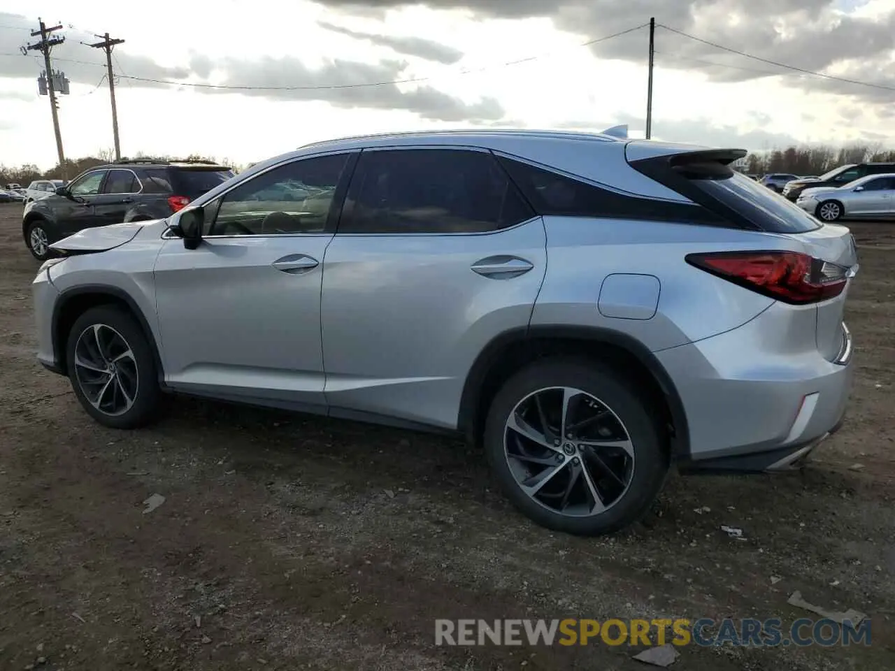 2 fotografías del automóvil dañado 2T2ZZMCA7KC143332 LEXUS RX350 2019