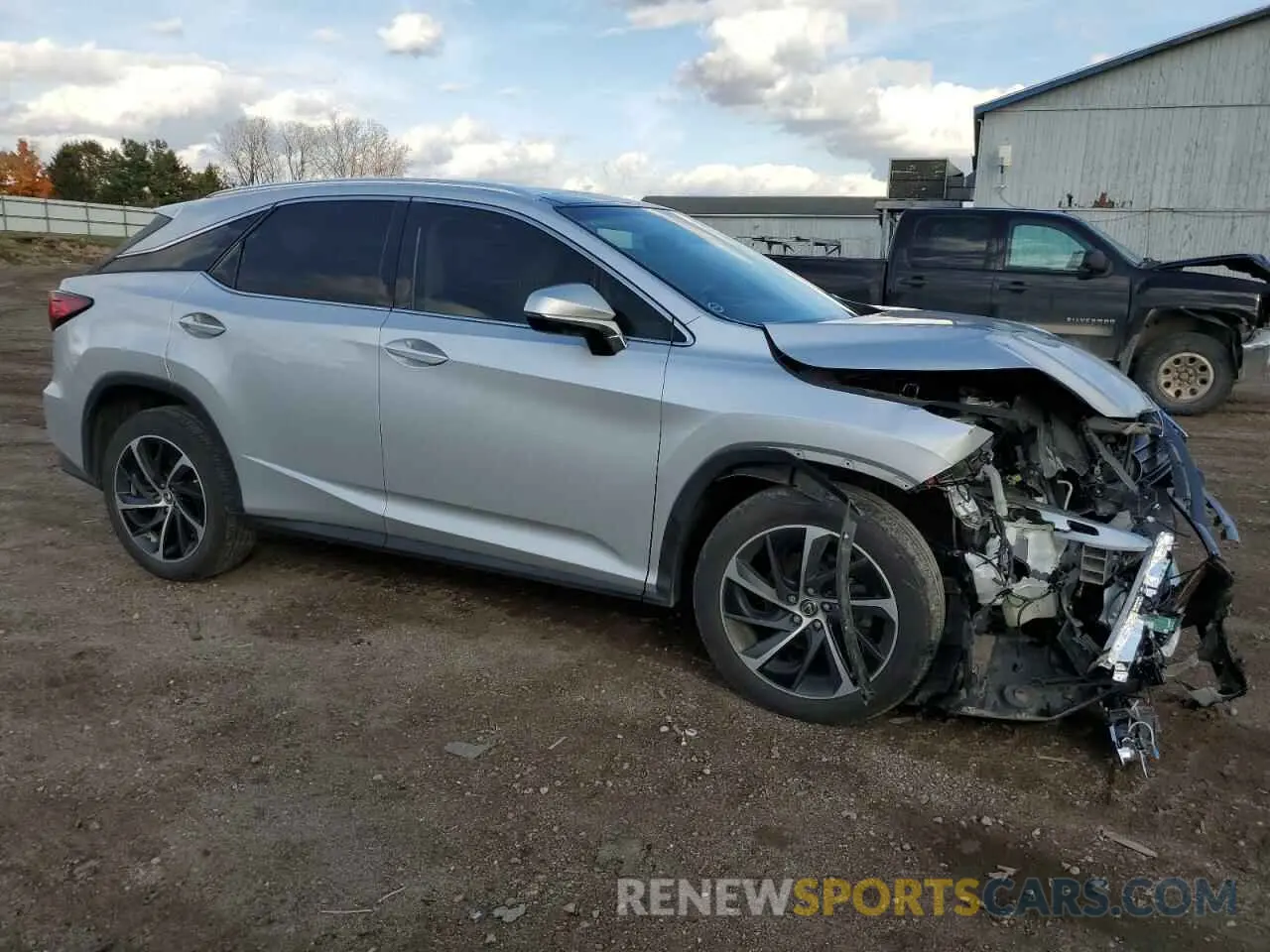 4 fotografías del automóvil dañado 2T2ZZMCA7KC143332 LEXUS RX350 2019