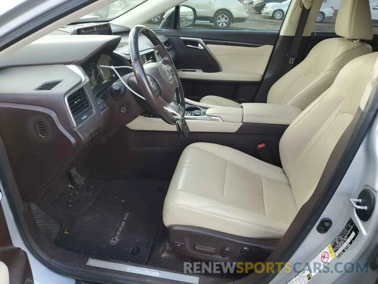 7 fotografías del automóvil dañado 2T2ZZMCA7KC143332 LEXUS RX350 2019