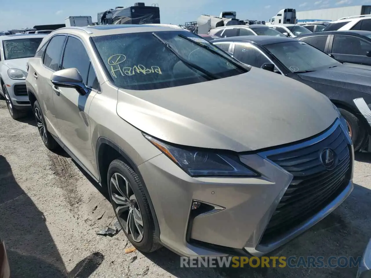 1 fotografías del automóvil dañado 2T2ZZMCA7KC145890 LEXUS RX350 2019
