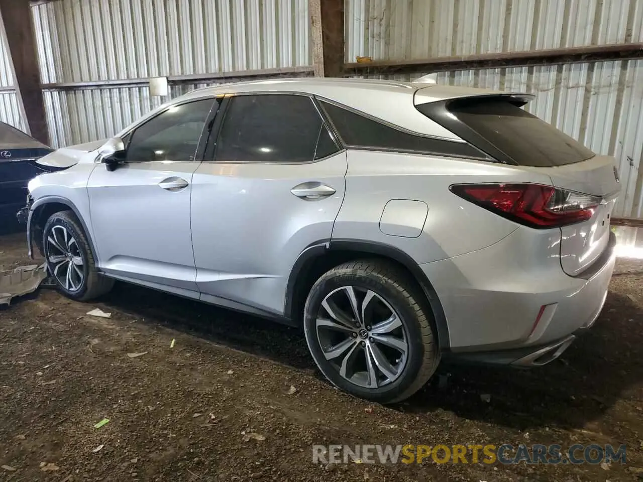 2 fotografías del automóvil dañado 2T2ZZMCA8KC133084 LEXUS RX350 2019