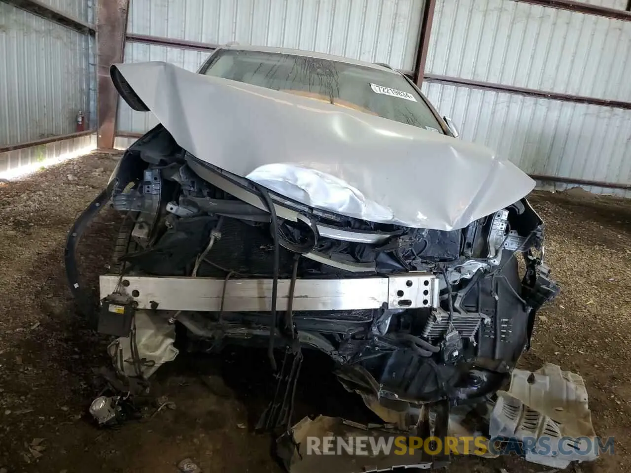 5 fotografías del automóvil dañado 2T2ZZMCA8KC133084 LEXUS RX350 2019