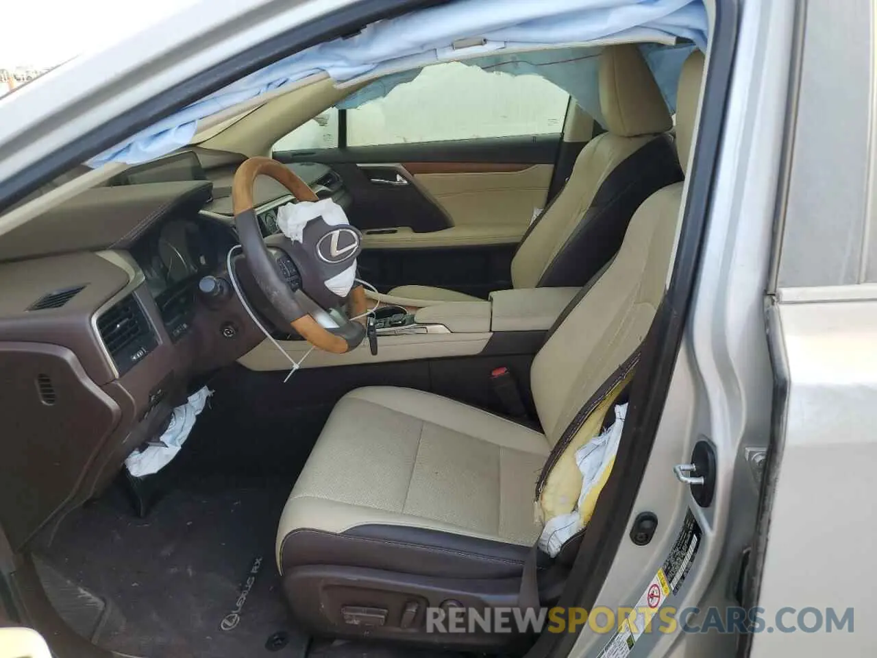 7 fotografías del automóvil dañado 2T2ZZMCA8KC133084 LEXUS RX350 2019