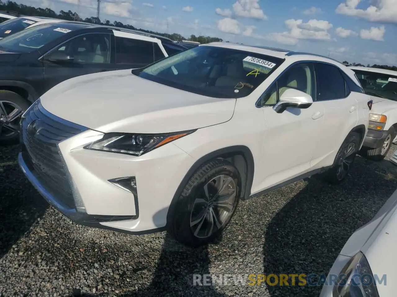 1 fotografías del automóvil dañado 2T2ZZMCA8KC141346 LEXUS RX350 2019