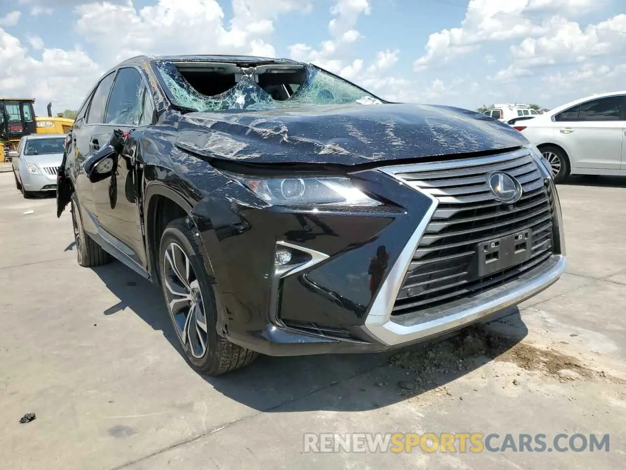 1 fotografías del automóvil dañado 2T2ZZMCA8KC141590 LEXUS RX350 2019