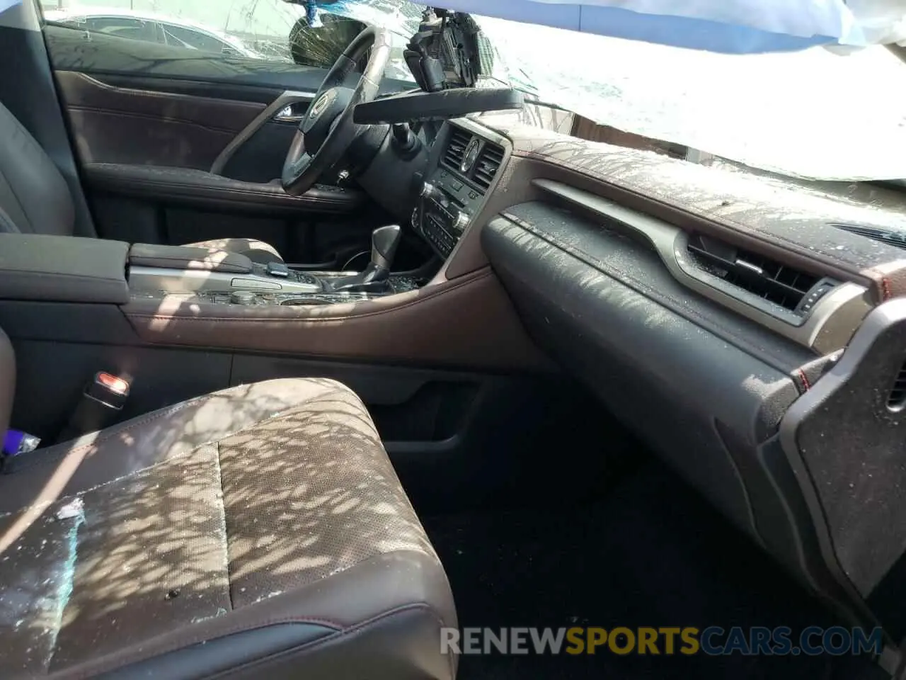 5 fotografías del automóvil dañado 2T2ZZMCA8KC141590 LEXUS RX350 2019