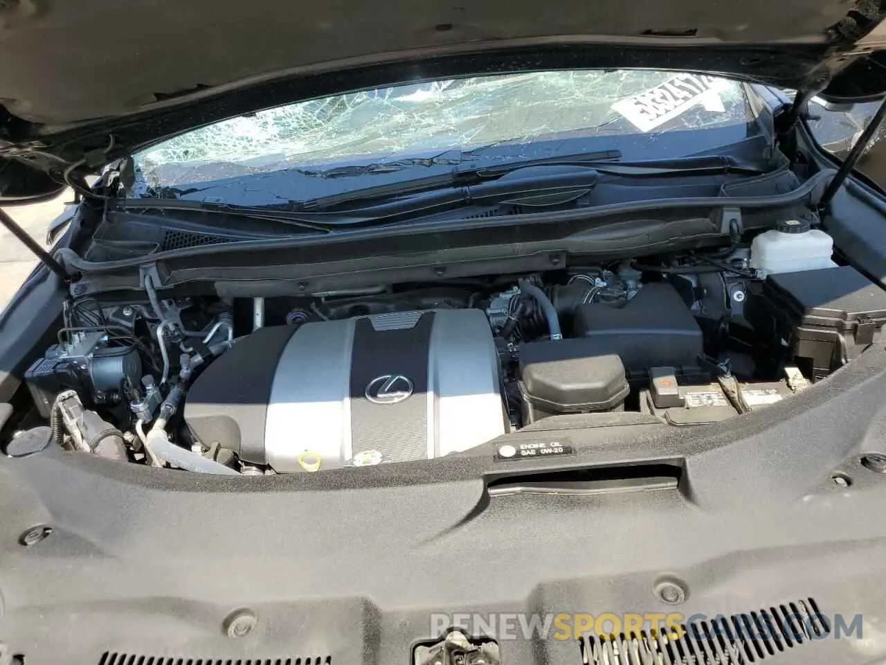 7 fotografías del automóvil dañado 2T2ZZMCA8KC141590 LEXUS RX350 2019
