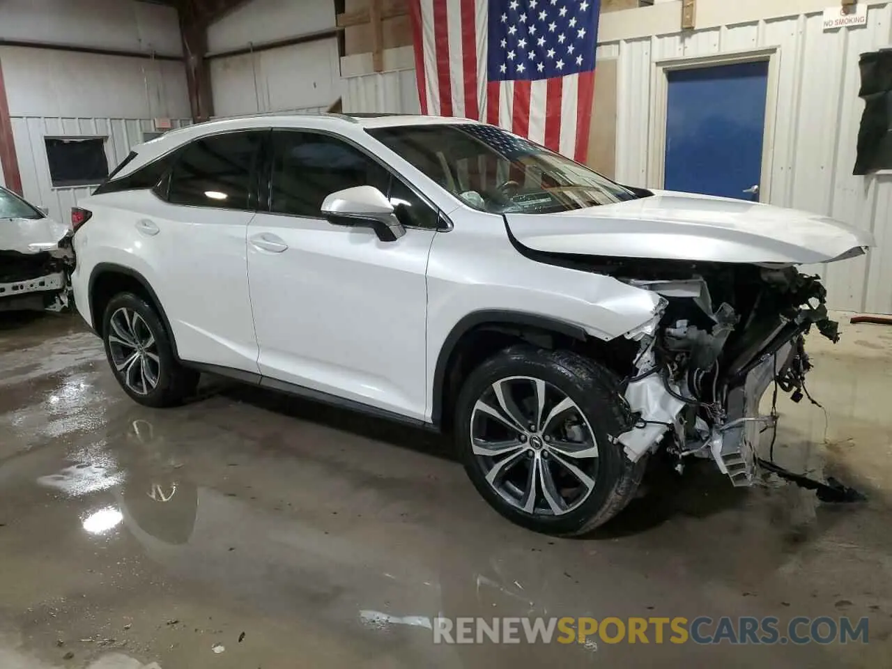 4 fotografías del automóvil dañado 2T2ZZMCA8KC142688 LEXUS RX350 2019