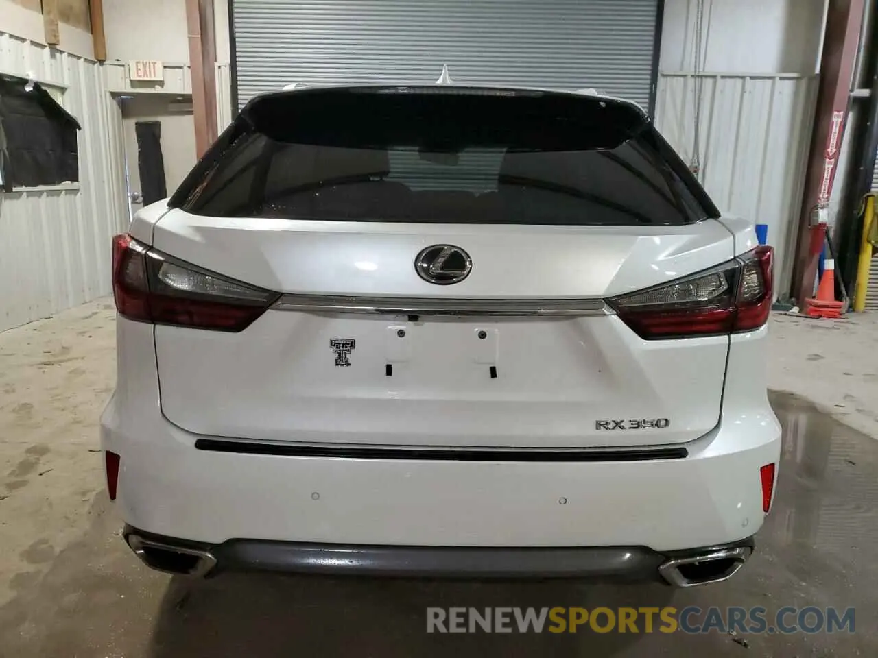 6 fotografías del automóvil dañado 2T2ZZMCA8KC142688 LEXUS RX350 2019