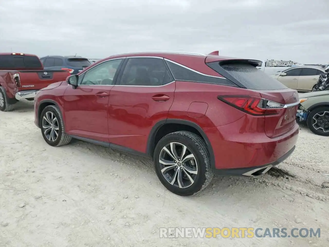 2 fotografías del automóvil dañado 2T2ZZMCAXKC122037 LEXUS RX350 2019
