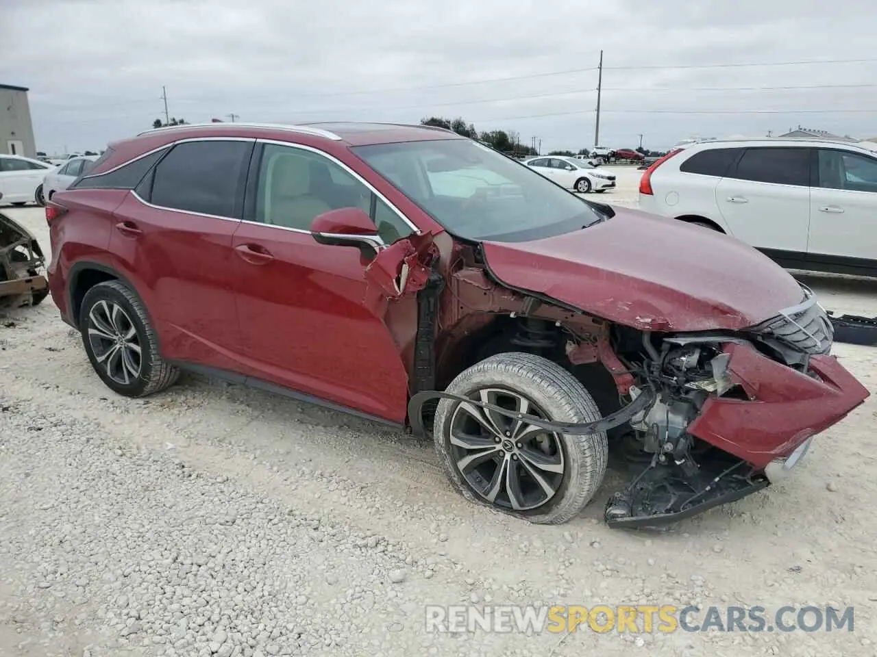 4 fotografías del automóvil dañado 2T2ZZMCAXKC122037 LEXUS RX350 2019