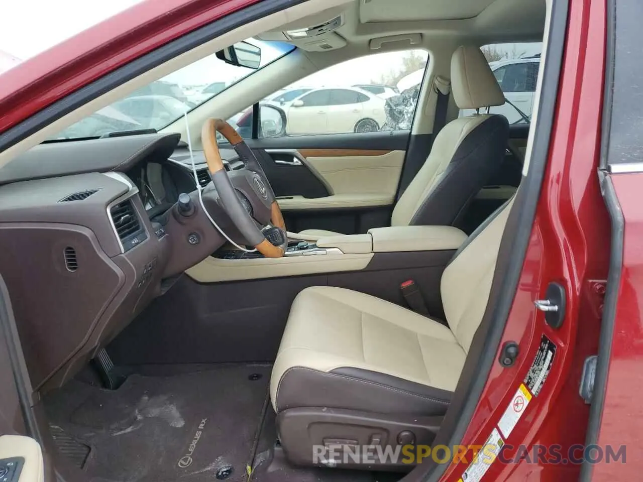 7 fotografías del automóvil dañado 2T2ZZMCAXKC122037 LEXUS RX350 2019