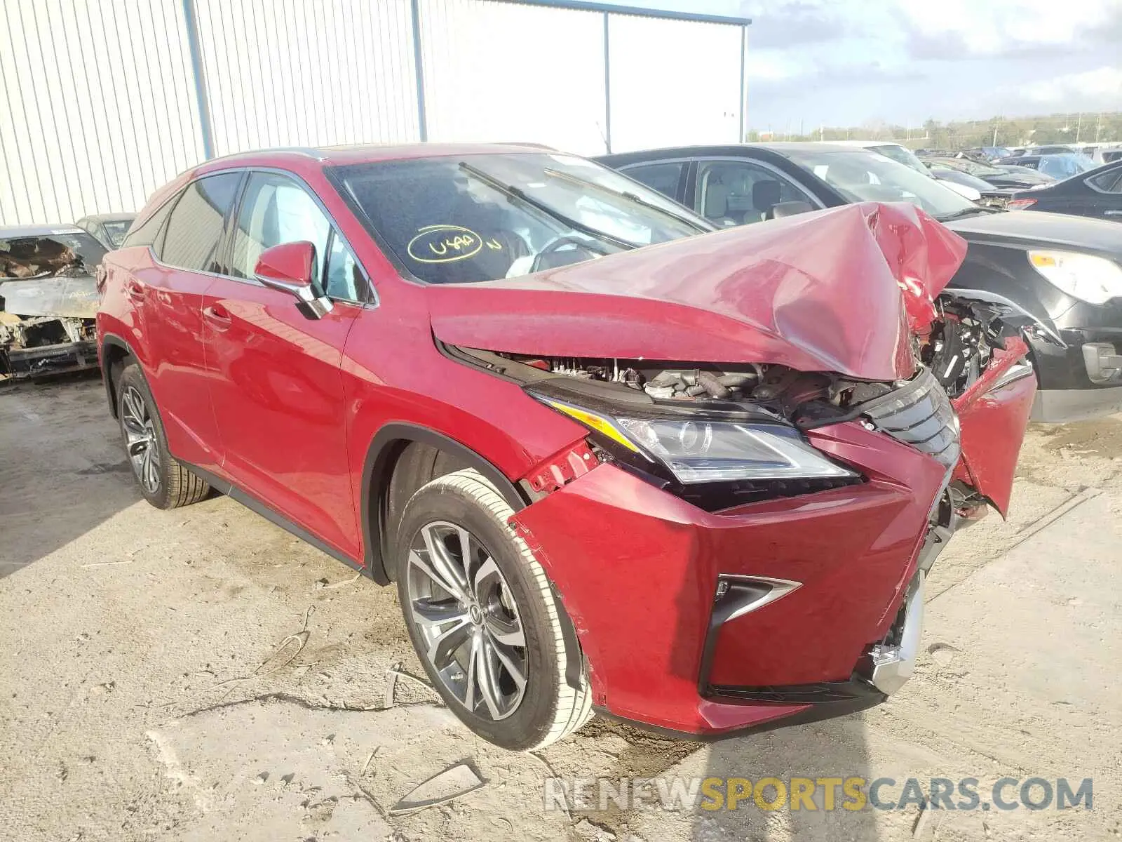 1 fotografías del automóvil dañado 2T2ZZMCAXKC148802 LEXUS RX350 2019
