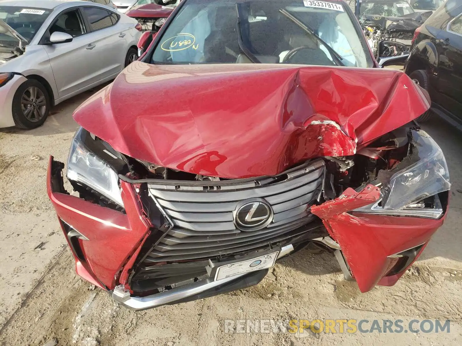 7 fotografías del automóvil dañado 2T2ZZMCAXKC148802 LEXUS RX350 2019