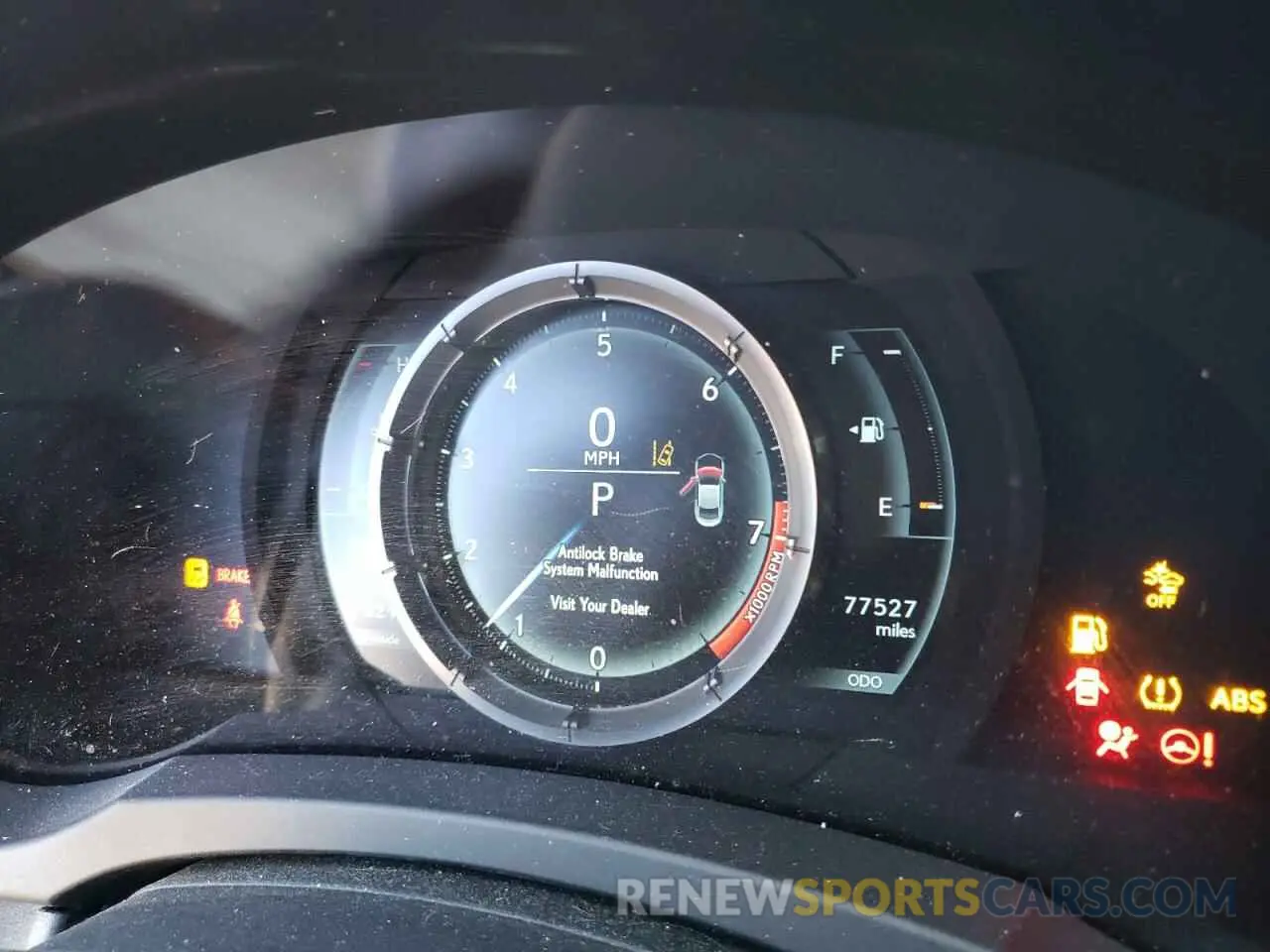 9 fotografías del automóvil dañado JTHSZ5BC3K5009511 LEXUS RX350 2019