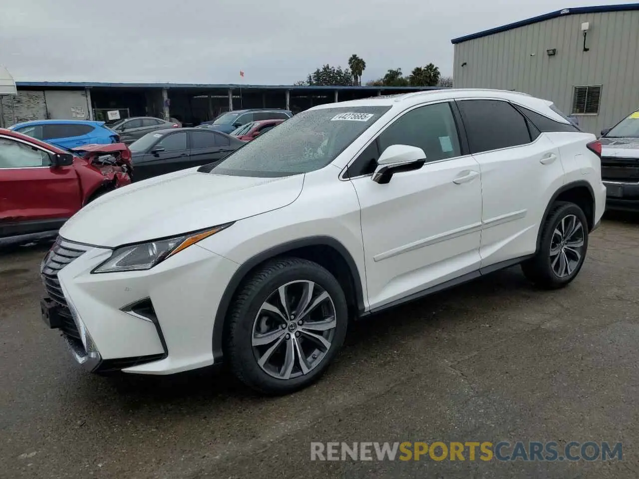1 fotografías del automóvil dañado JTJBZMCA2K2040739 LEXUS RX350 2019