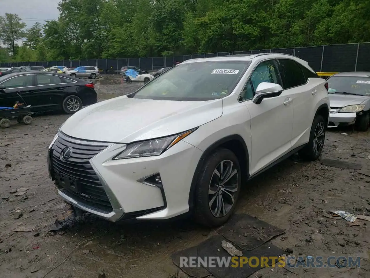 2 fotografías del automóvil dañado JTJBZMCA5K2041416 LEXUS RX350 2019