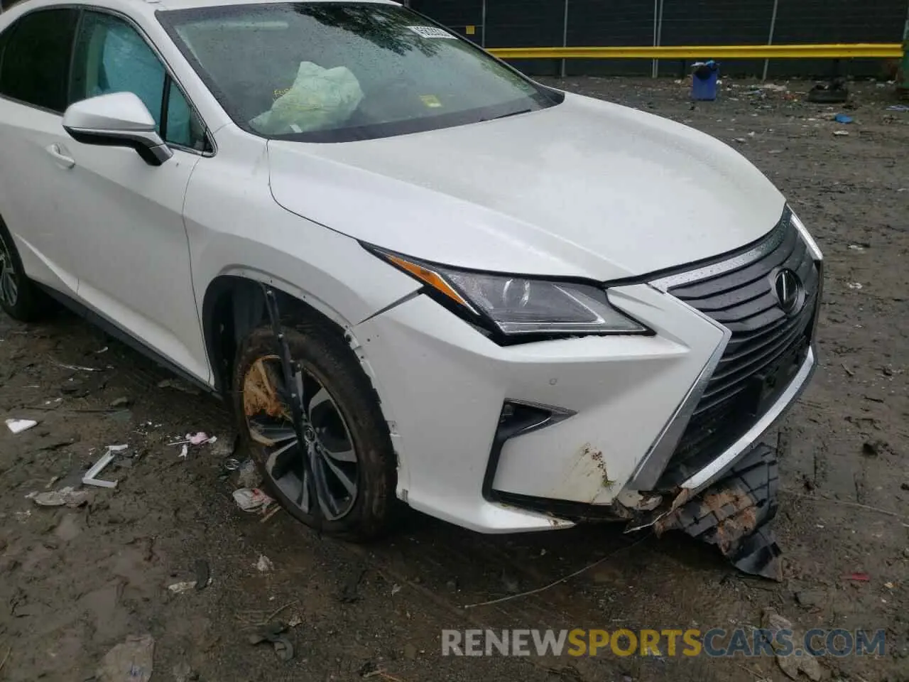 9 fotografías del automóvil dañado JTJBZMCA5K2041416 LEXUS RX350 2019