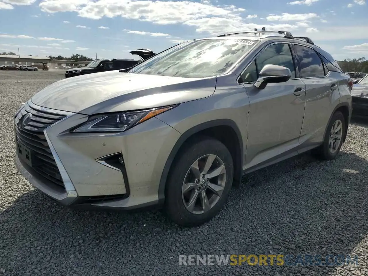 1 fotografías del automóvil dañado JTJBZMCA8K2041572 LEXUS RX350 2019