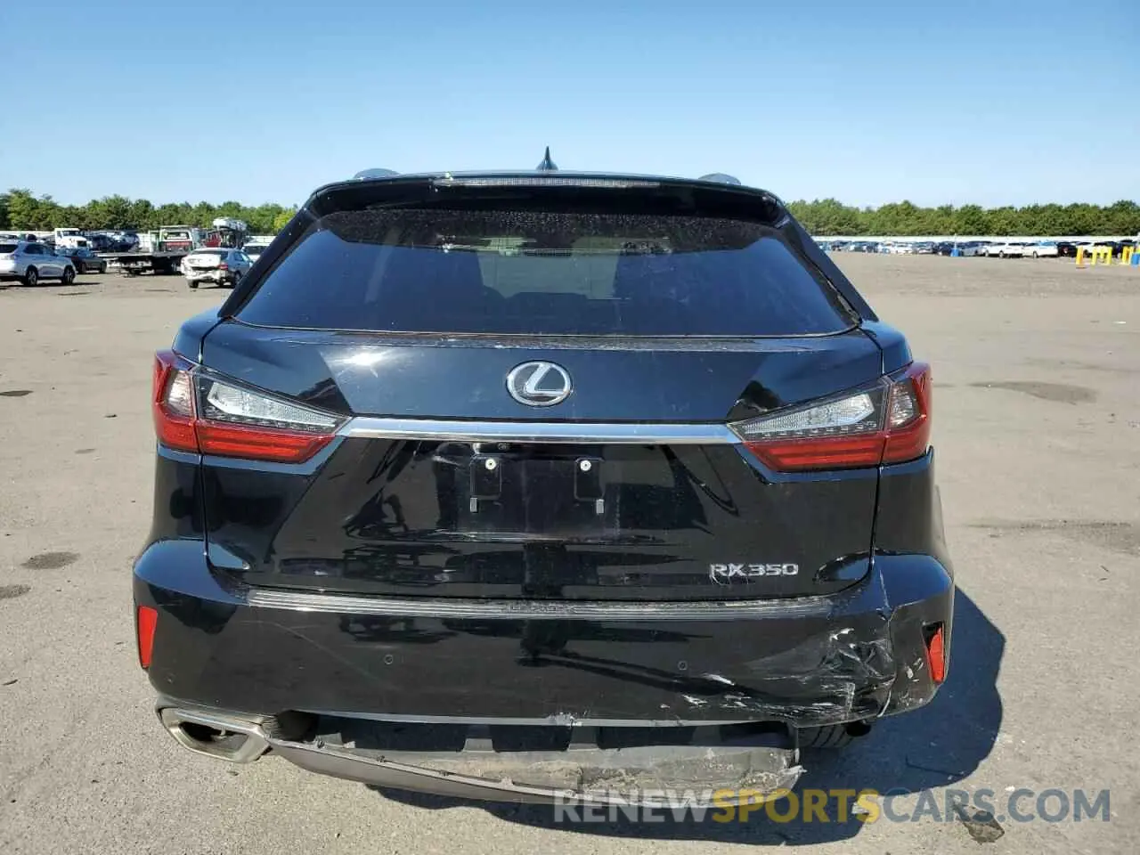 6 fotografías del automóvil dañado JTJBZMCA9K2042228 LEXUS RX350 2019