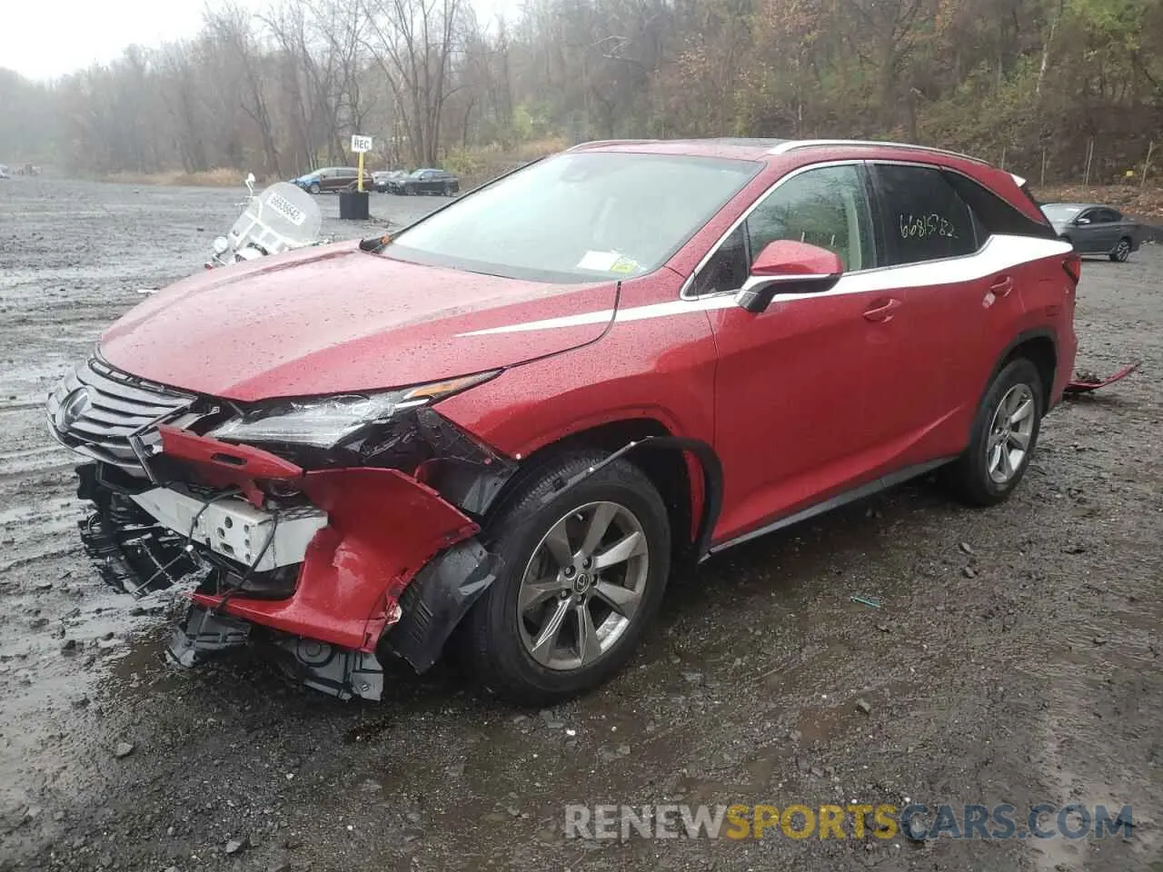 2 fotografías del automóvil dañado JTJDZKCA0K2014444 LEXUS RX350 2019