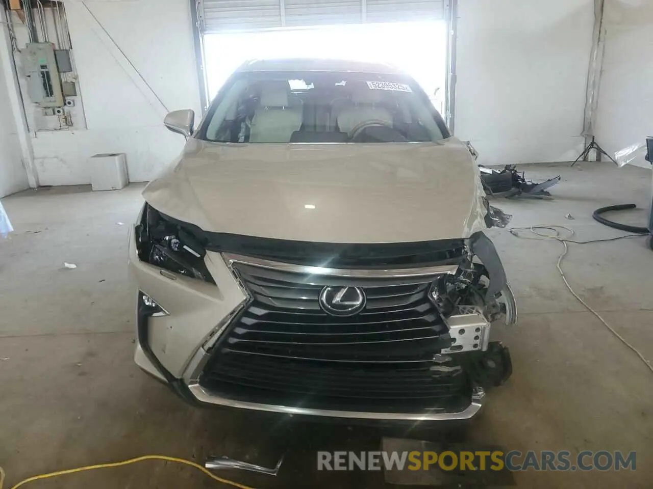 5 fotografías del automóvil dañado JTJDZKCA0K2020664 LEXUS RX350 2019