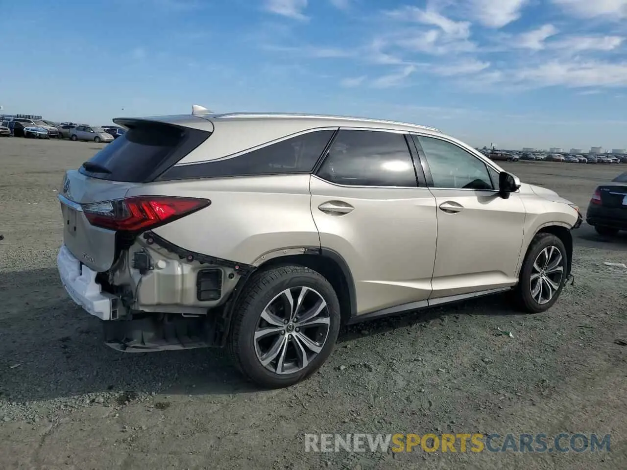 3 fotografías del automóvil dañado JTJDZKCA3K2020772 LEXUS RX350 2019