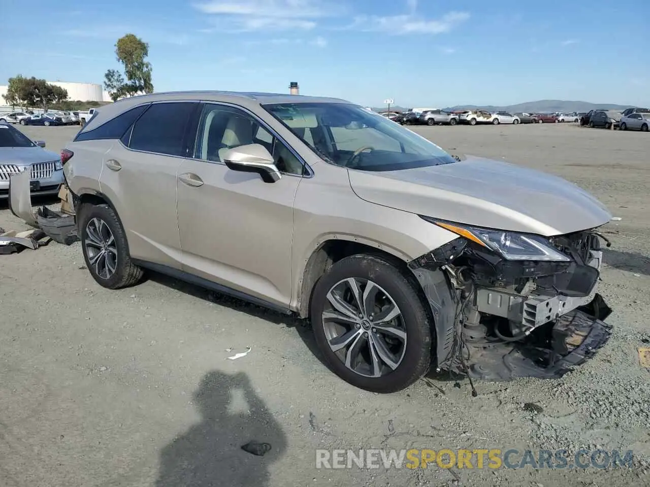 4 fotografías del automóvil dañado JTJDZKCA3K2020772 LEXUS RX350 2019