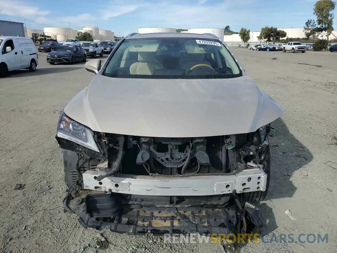 5 fotografías del automóvil dañado JTJDZKCA3K2020772 LEXUS RX350 2019