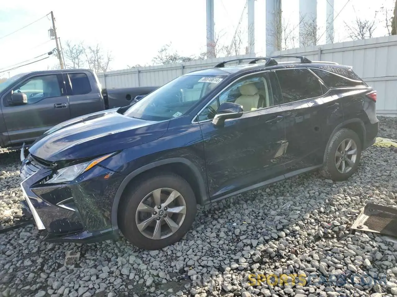 1 fotografías del automóvil dañado JTJDZKCA9K2016466 LEXUS RX350 2019