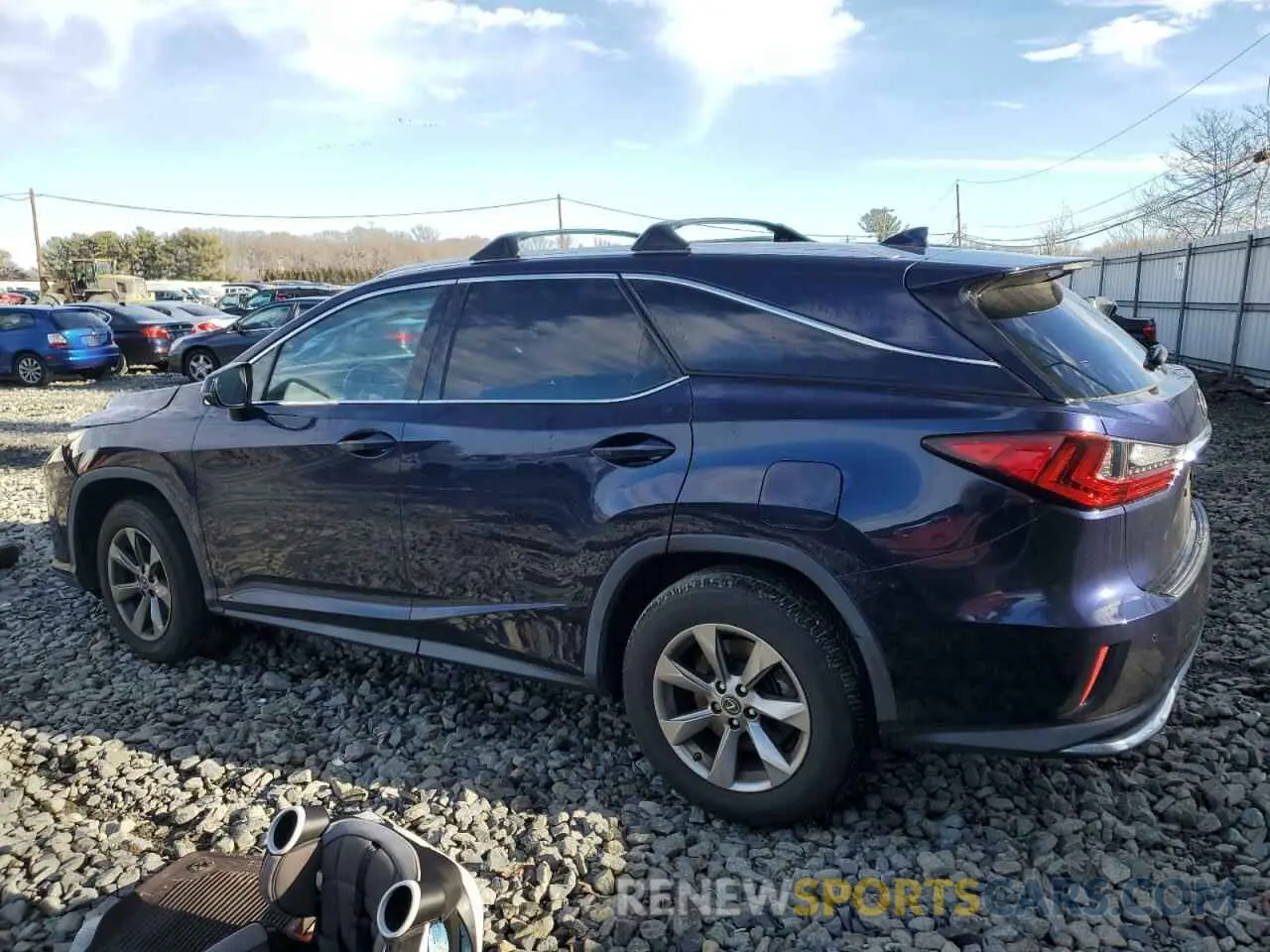 2 fotografías del automóvil dañado JTJDZKCA9K2016466 LEXUS RX350 2019