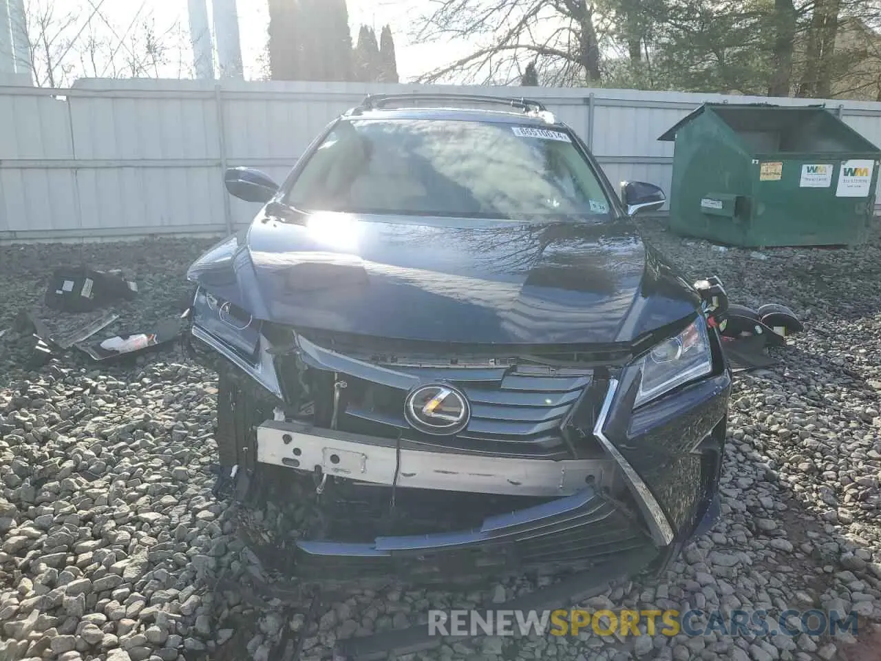 5 fotografías del automóvil dañado JTJDZKCA9K2016466 LEXUS RX350 2019