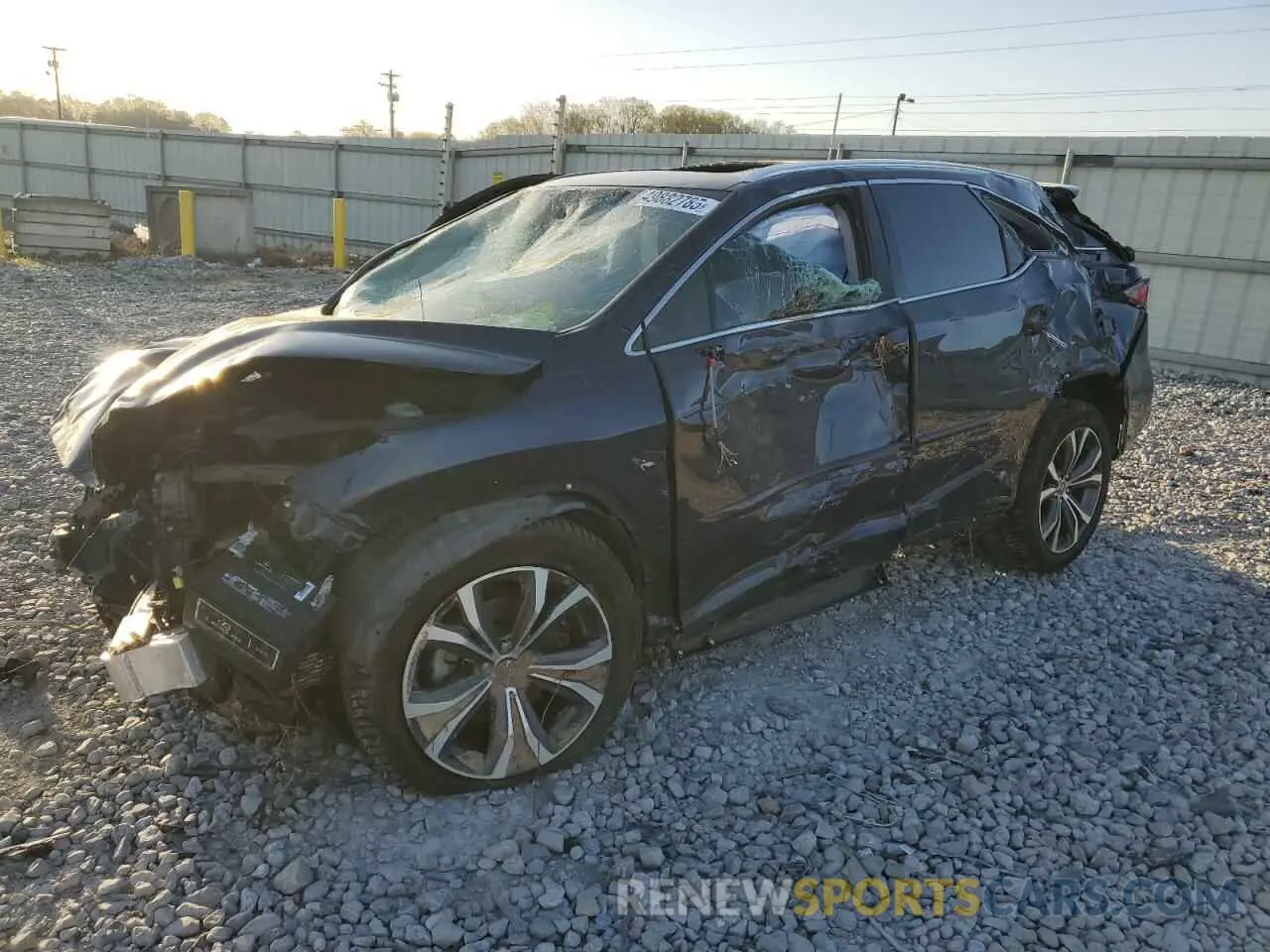 1 fotografías del automóvil dañado JTJDZKCA9K2019402 LEXUS RX350 2019