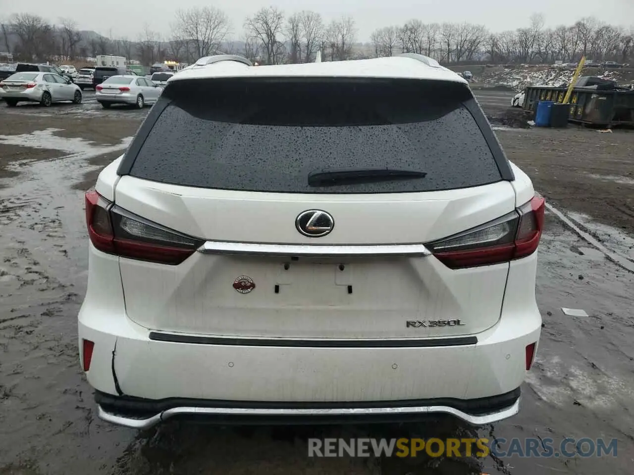 6 fotografías del automóvil dañado JTJDZKCAXK2016735 LEXUS RX350 2019