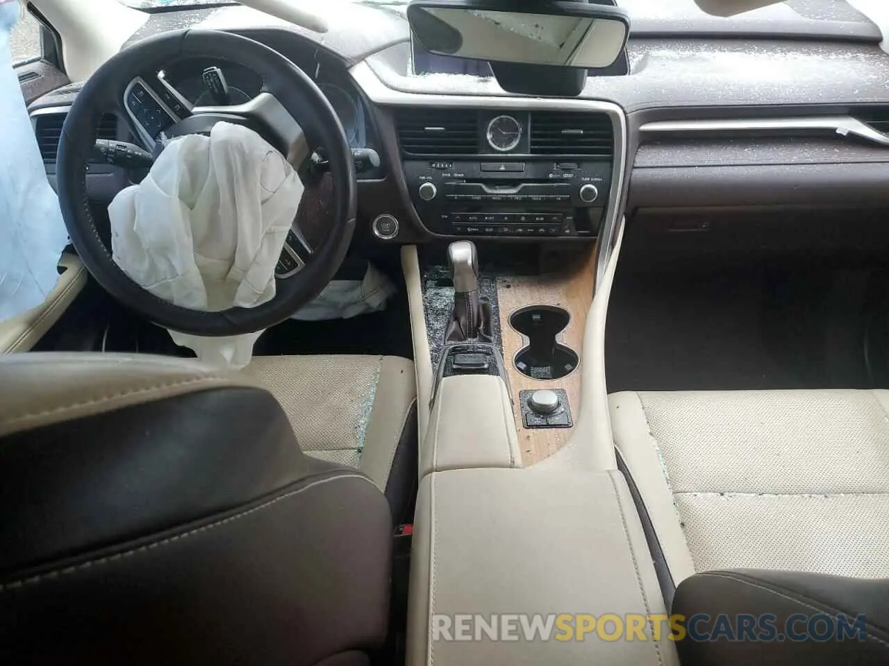 8 fotografías del automóvil dañado JTJDZKCAXK2016735 LEXUS RX350 2019