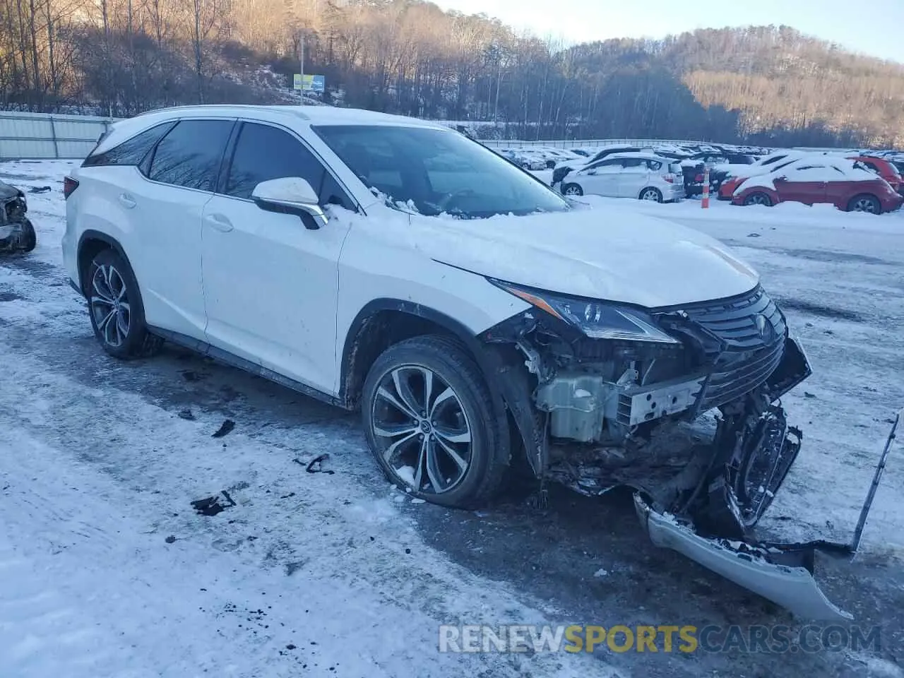 4 fotografías del automóvil dañado JTJGZKCA0K2009595 LEXUS RX350 2019