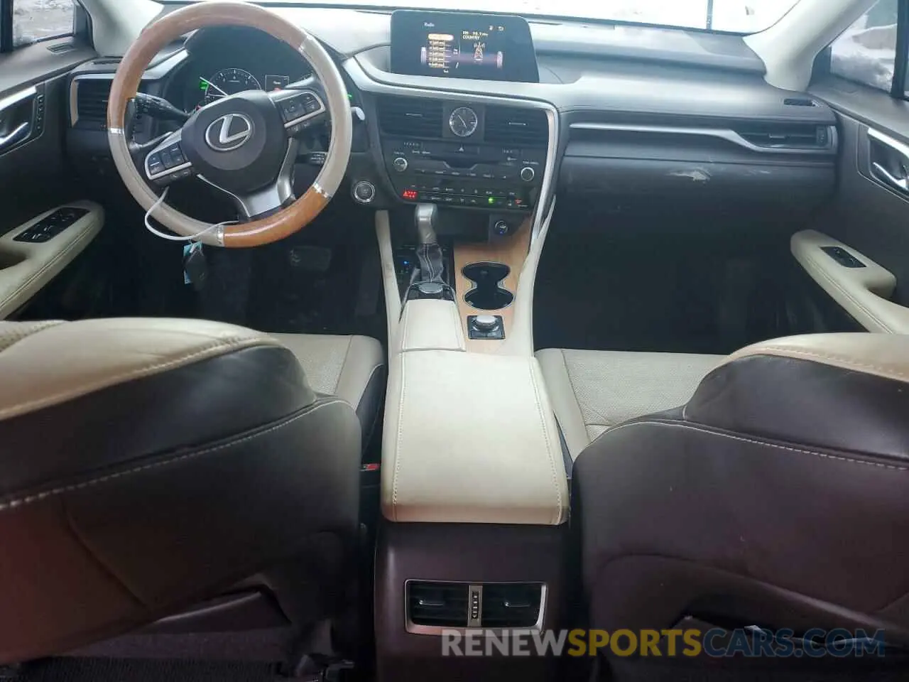8 fotografías del automóvil dañado JTJGZKCA0K2009595 LEXUS RX350 2019