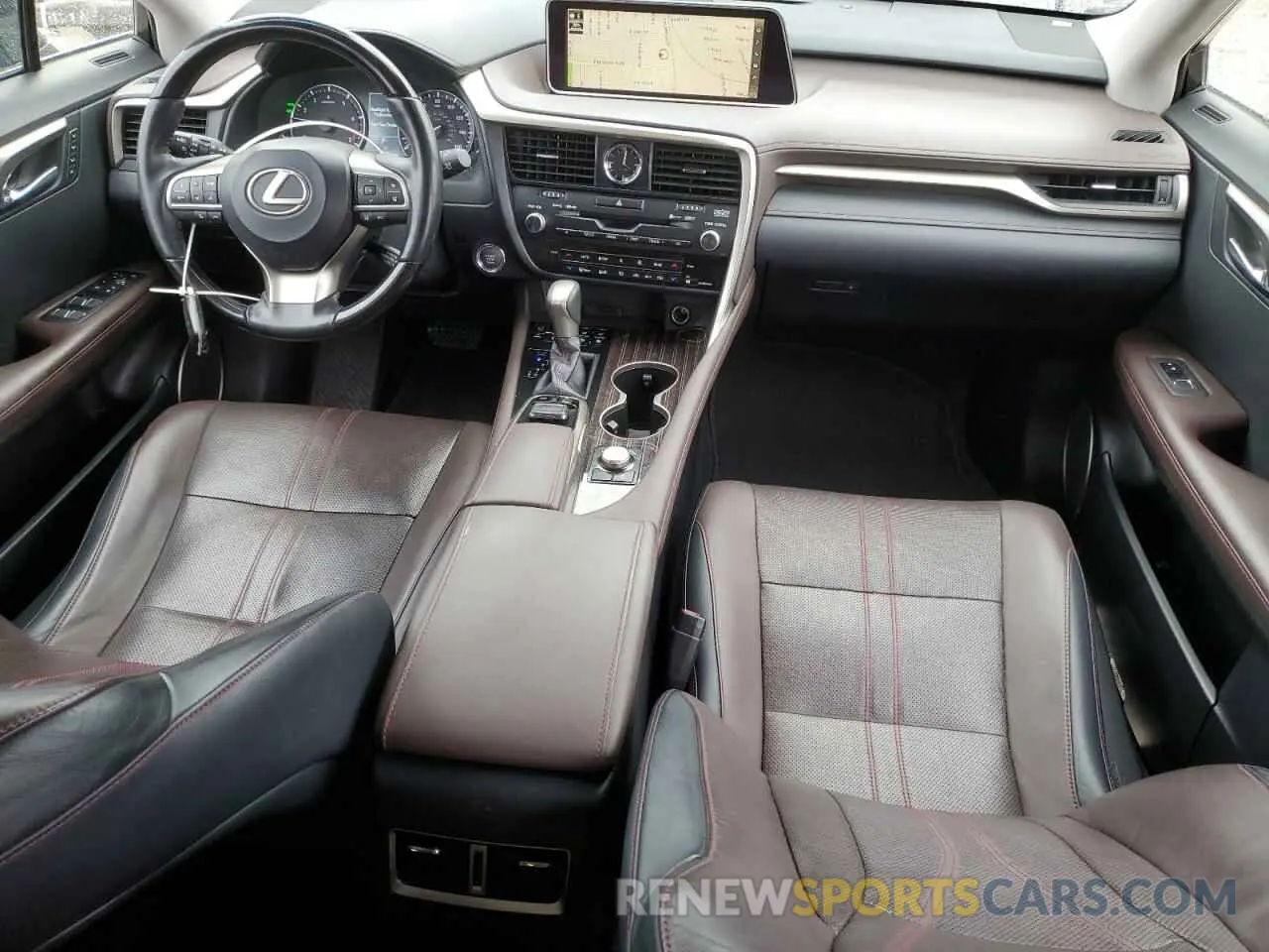 8 fotografías del automóvil dañado JTJGZKCA0K2011427 LEXUS RX350 2019
