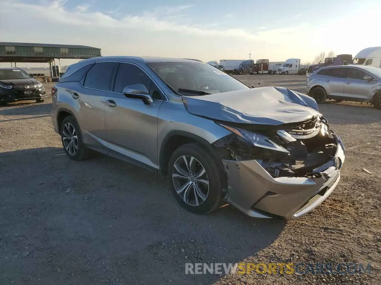 4 fotografías del automóvil dañado JTJGZKCA3K2011549 LEXUS RX350 2019