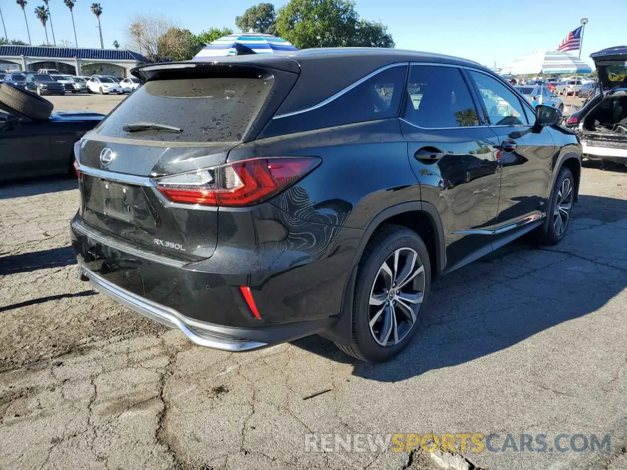3 fotografías del automóvil dañado JTJGZKCA6K2013537 LEXUS RX350 2019