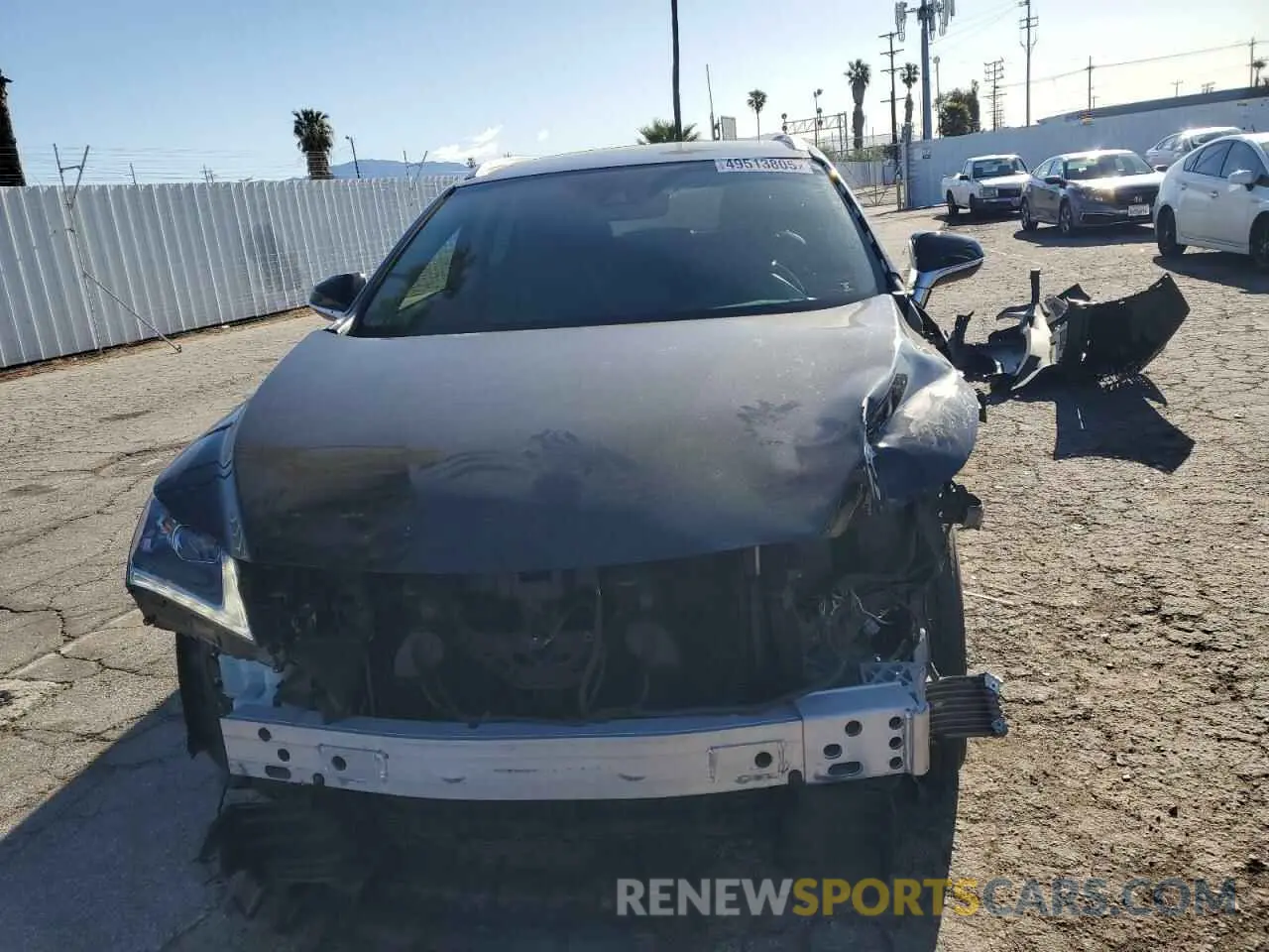 5 fotografías del automóvil dañado JTJGZKCA6K2013537 LEXUS RX350 2019