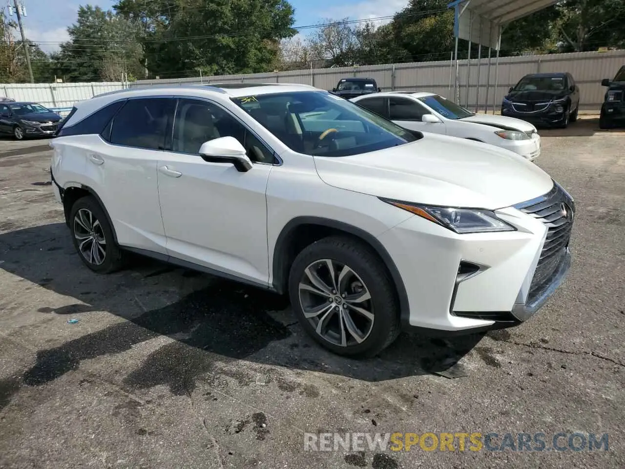 4 fotografías del automóvil dañado JTJGZKCA7K2010114 LEXUS RX350 2019