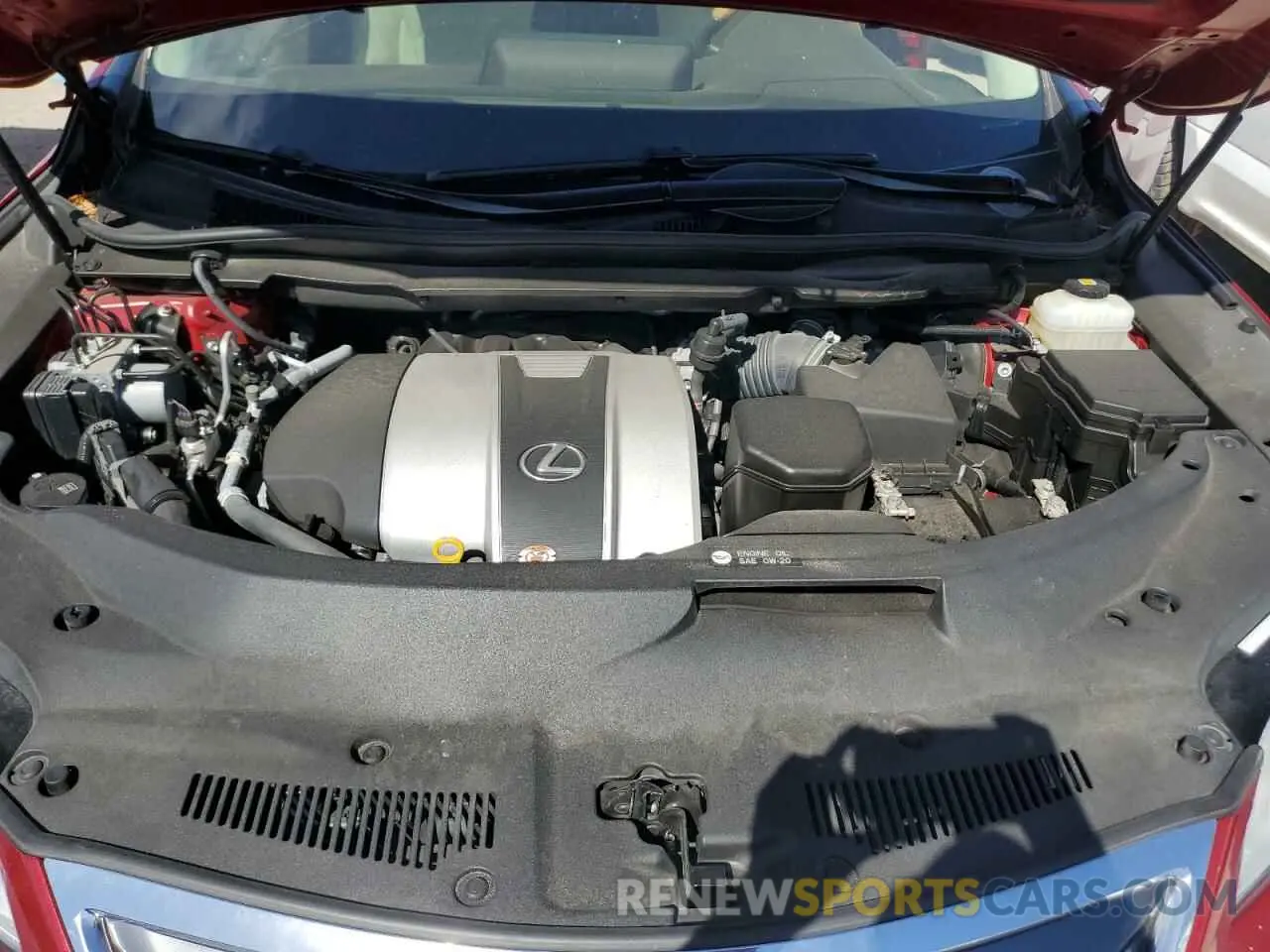 12 fotografías del automóvil dañado JTJGZKCA7K2012848 LEXUS RX350 2019