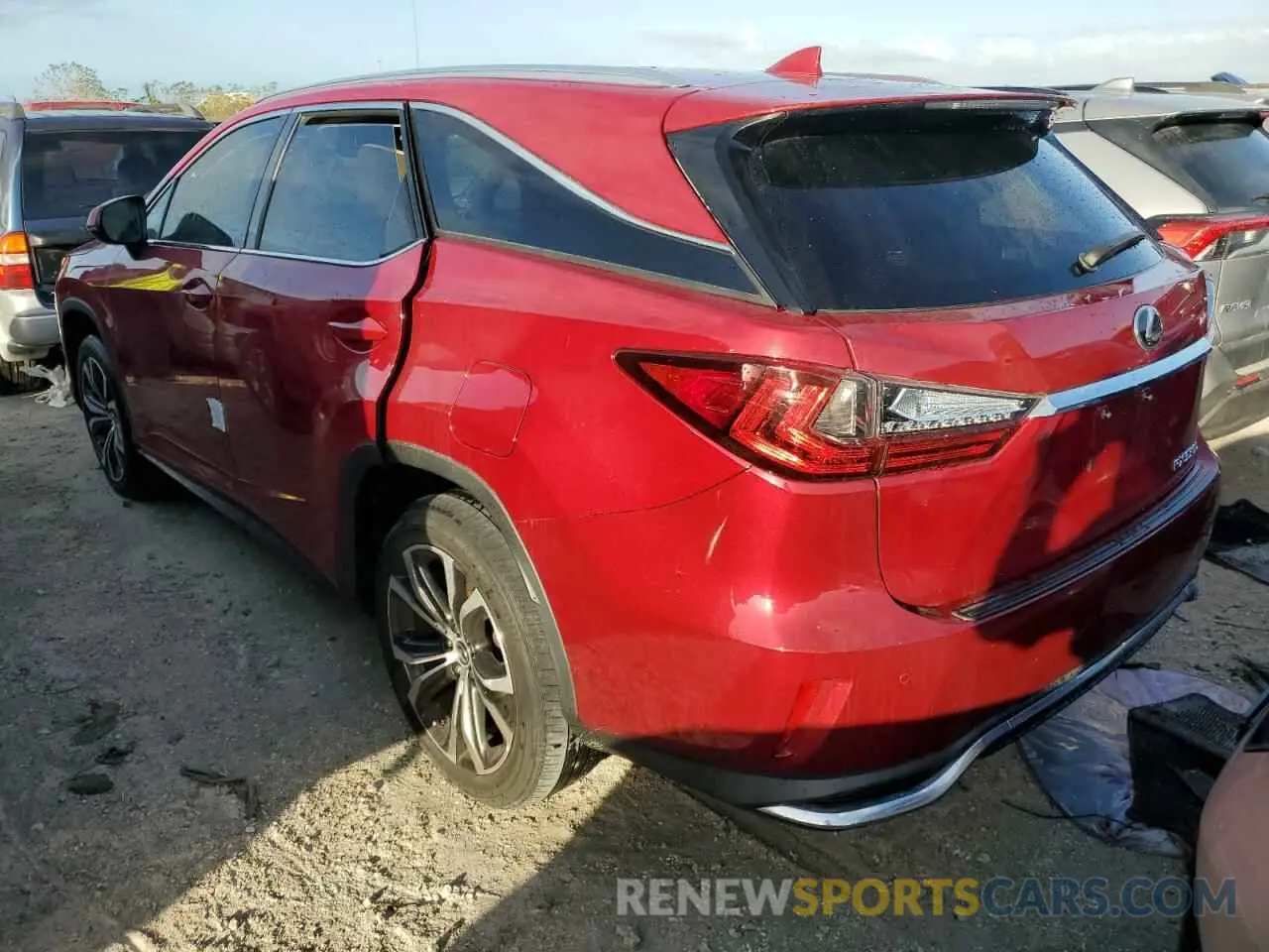 2 fotografías del automóvil dañado JTJGZKCA7K2012848 LEXUS RX350 2019