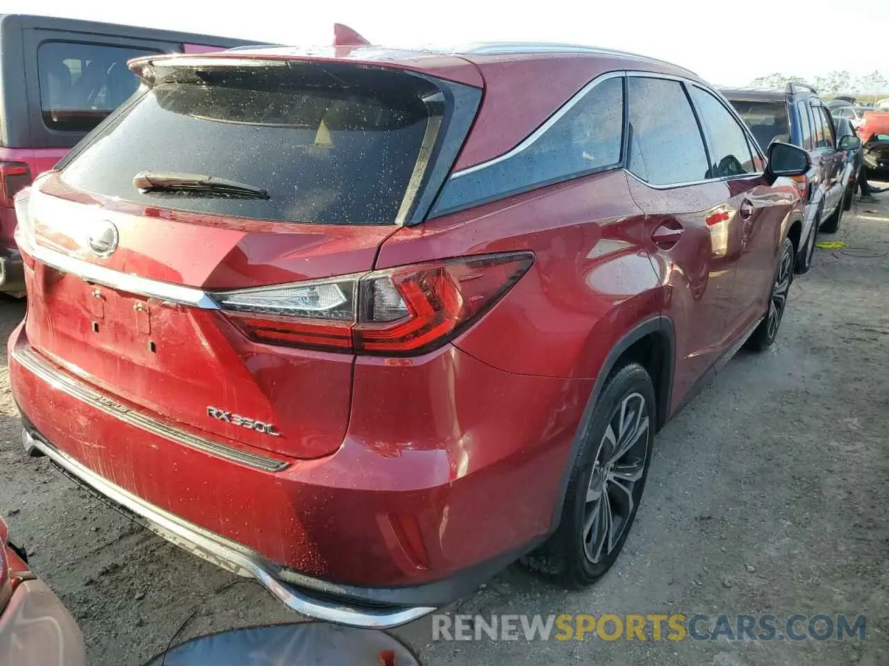 3 fotografías del automóvil dañado JTJGZKCA7K2012848 LEXUS RX350 2019